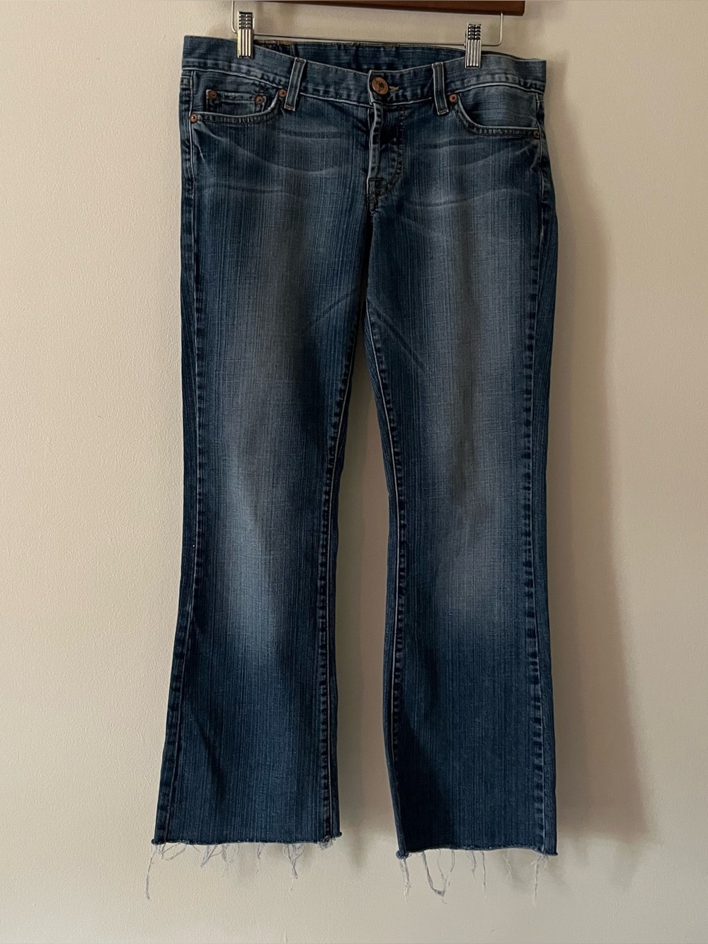 Vintage Lucky Brand French Dream Lowrise Button Fly Jeans Made in USA 10
